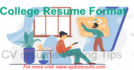 college resume format pdf download
