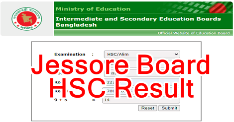 Jessore Board HSC Result