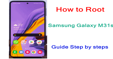 Root Samsung Galaxy M31s