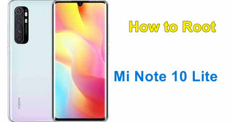 Root Mi Note 10 Lite