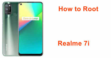 Root Realme 7i