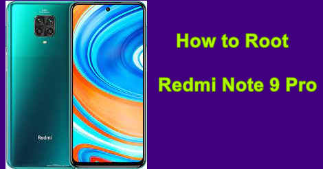 Root Redmi Note 9 Pro