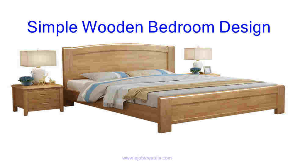 Simple Wooden Bedroom Design